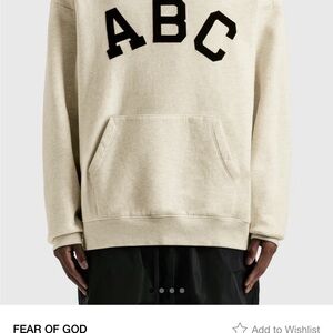 Fear of God ABC Hoodie